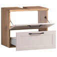 WASCHBECKENUNTERSCHRANK 60/55/35 cm  - Kaschmir/Eiche Wotan, ROMANTIK / LANDHAUS, Holzwerkstoff/Kunststoff (60/55/35cm) - Xora