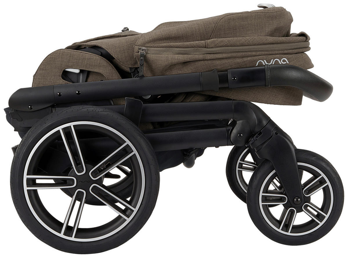 KOMBIKINDERWAGEN  Mixx Next  Pistachio  - Schwarz, Basics, Metall (60/110/82cm) - Nuna