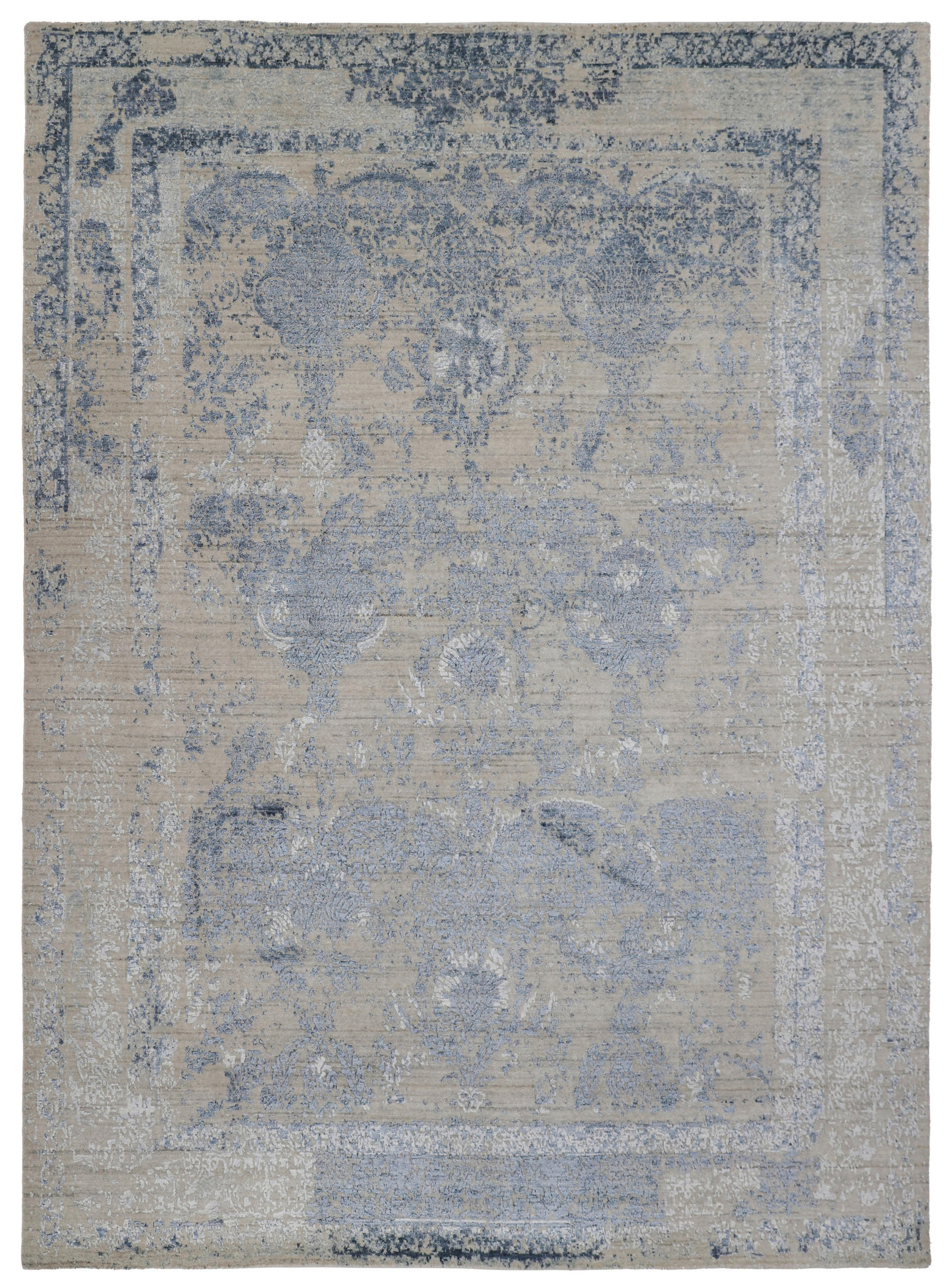 ORIENTTEPPICH Blau  - Blau, Design, Textil (90/160cm) - Cazaris