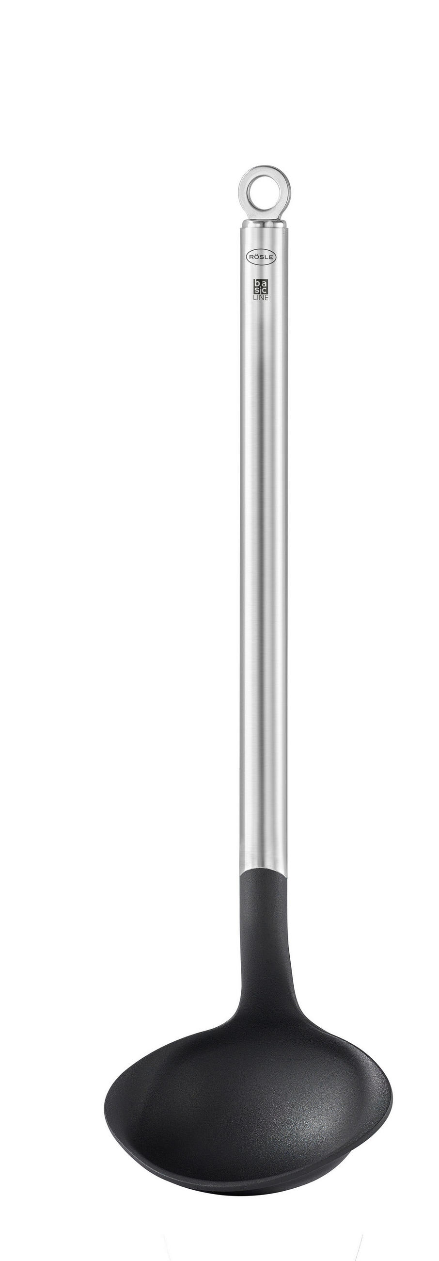 SOßENLÖFFEL - Schwarz, Basics, Metall (28/8,5/5cm) - Rösle