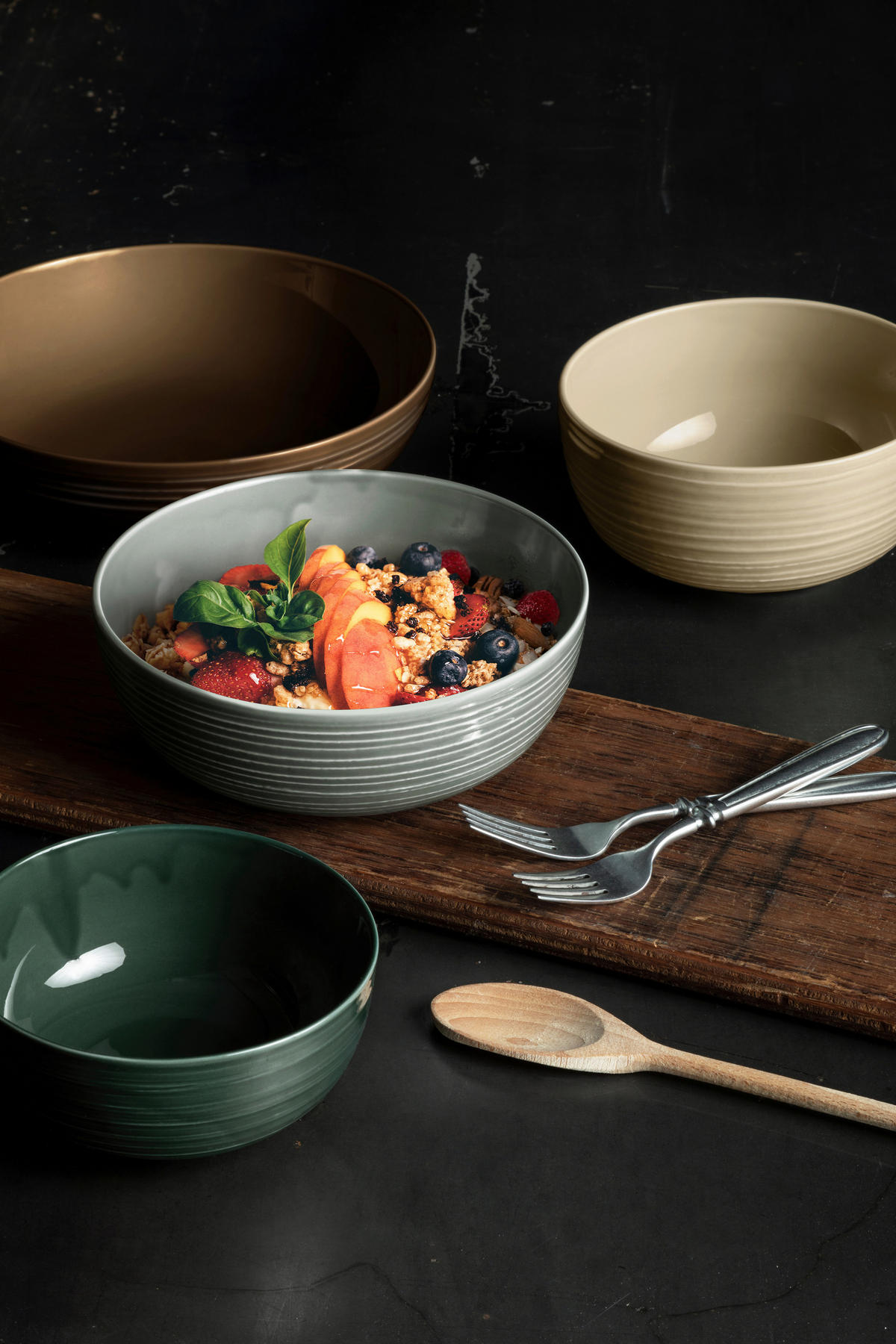 SCHALE Terra 28 cm   - Beige, Basics, Keramik (28cm) - Seltmann Weiden