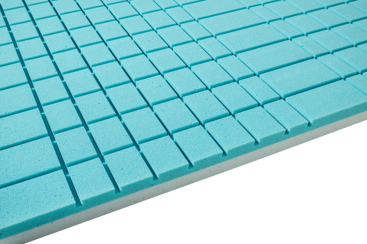 TOPPER 180/200 cm Höhe ca. 6 cm  - Weiss, Basics, Textil (180/200cm) - Robusta