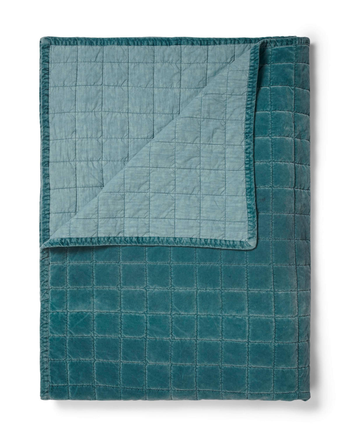DENNÁ PRIKRÝVKA, bavlna, 150/200 cm - modrá, Basics, textil (150/200cm) - Essenza
