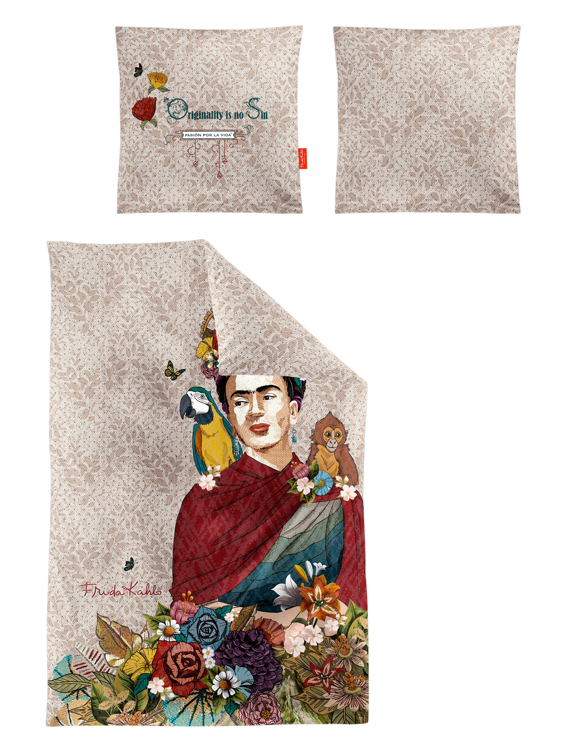 WENDEBETTWÄSCHE Makosatin 155/200 cm  - Multicolor, KONVENTIONELL, Textil (155/200cm) - Irisette