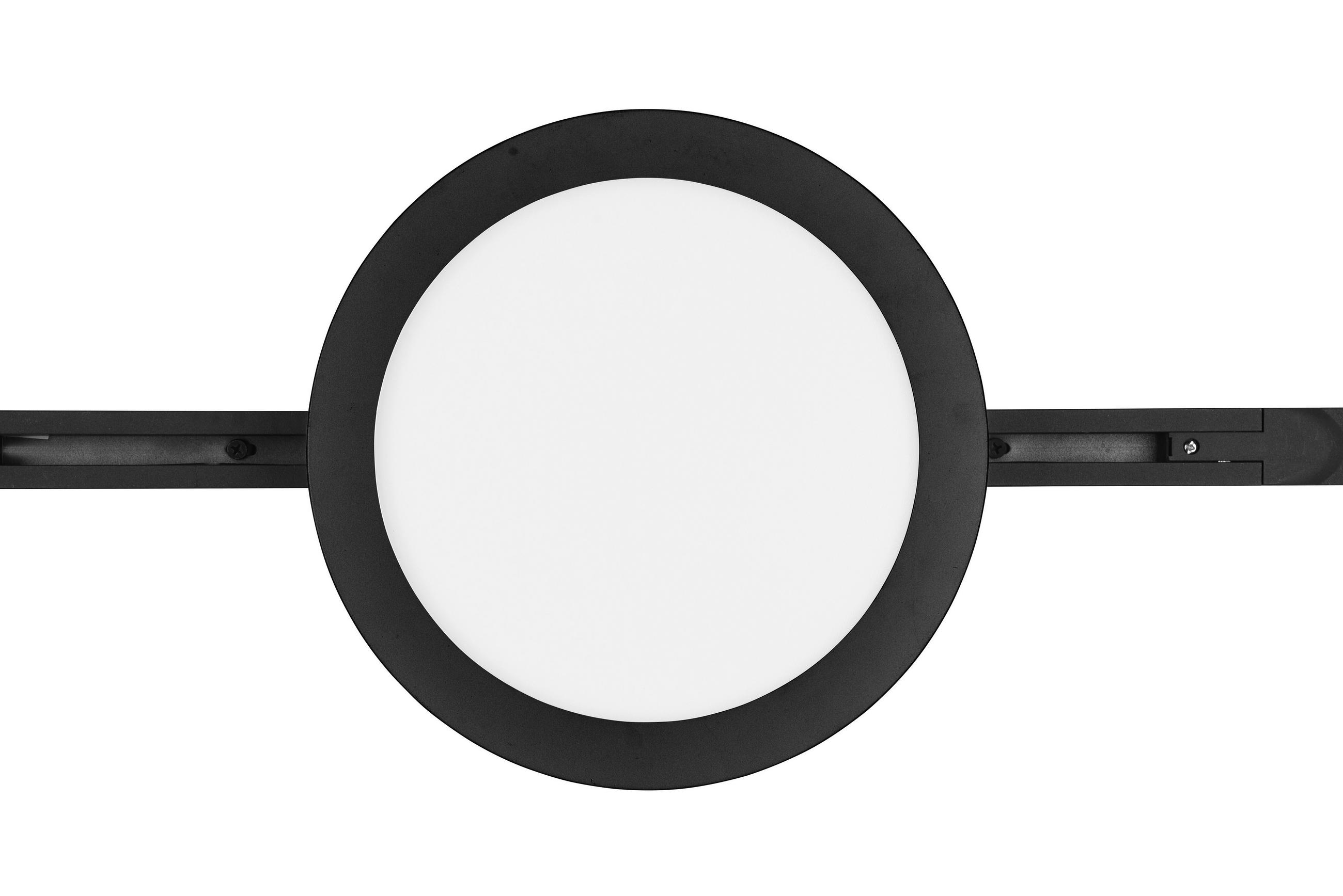 DECKENLEUCHTE  26,0/2,7 cm    - Schwarz, Basics, Kunststoff (26,0/2,7cm) - Trio Leuchten