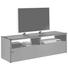 TV-ELEMENT Sandfarben - Sandfarben/Grau, MODERN, Kunststoff (139/44/41cm) - CARRYHOME