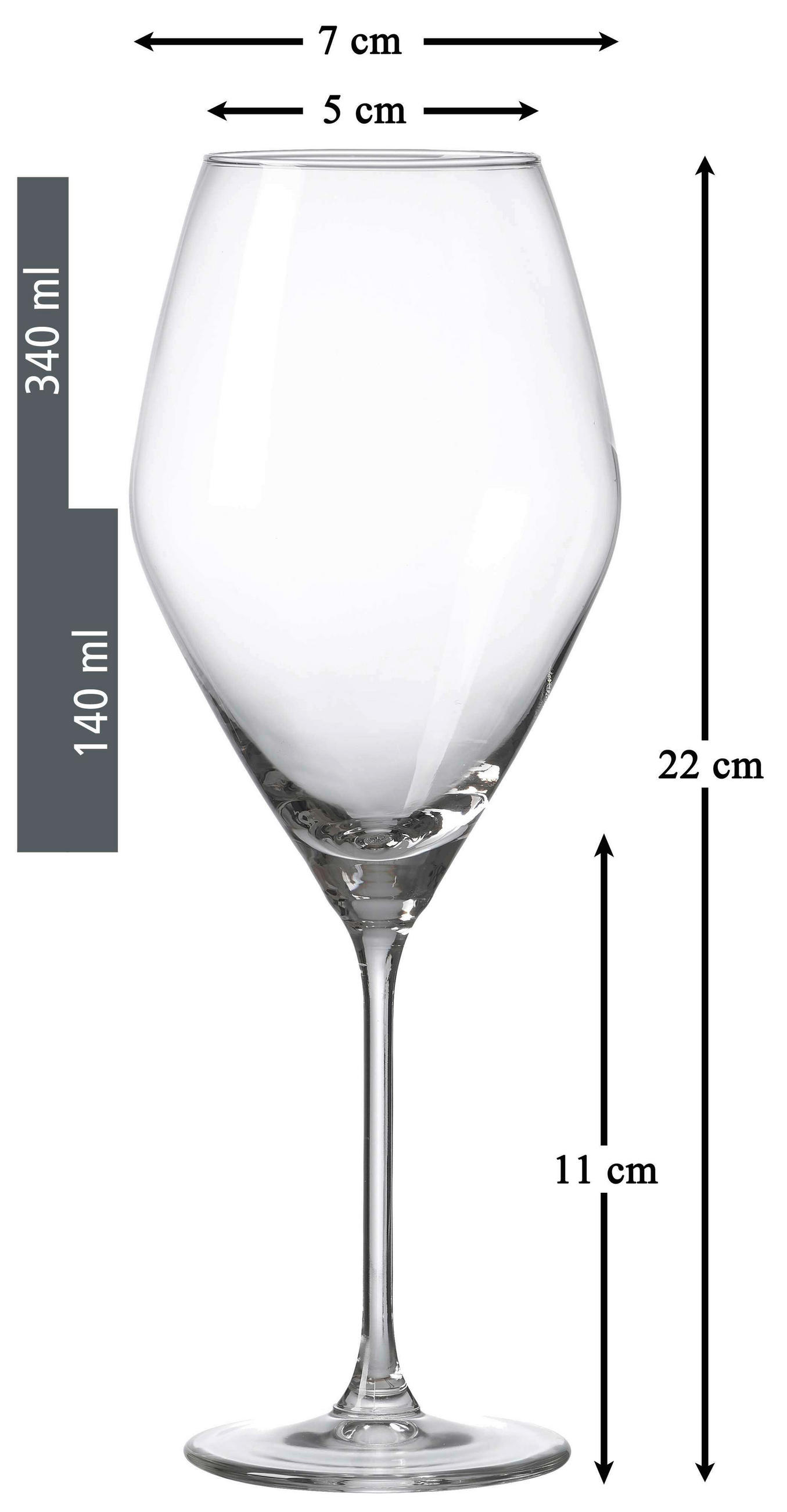 PAHAR PENTRU VIN ALB 340 ml  - străveziu, Basics, sticlă (340ml) - Ritzenhoff Breker