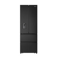 SIDE-BY-SIDE 70/200/69,4 cm RF632N4WFE  - Schwarz, LIFESTYLE, Metall (70/200/69,4cm) - Hisense