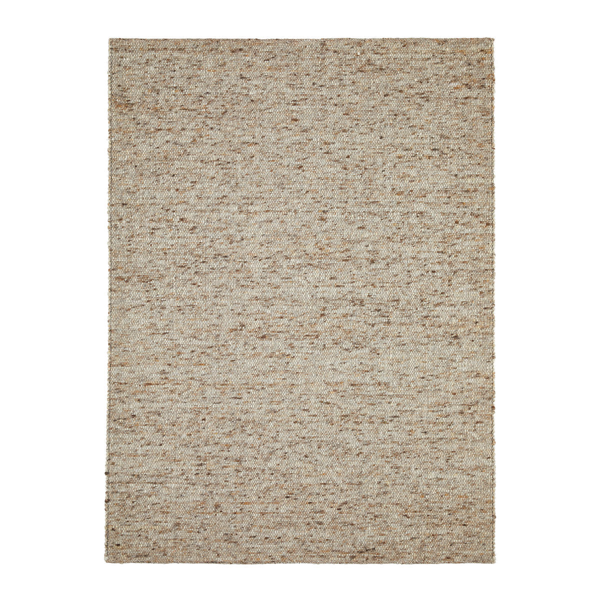 HANDWEBTEPPICH 70/130 cm Naturfarben, Beige  - Beige/Naturfarben, Basics, Textil (70/130cm) - Linea Natura