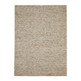 HANDWEBTEPPICH 90/160 cm Naturfarben, Beige  - Beige/Naturfarben, Basics, Textil (90/160cm) - Linea Natura