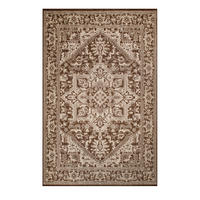 OUTDOORTEPPICH 80/150 cm Plutus Braun, Sandfarben  - Sandfarben/Braun, Design, Kunststoff (80/150cm) - Novel