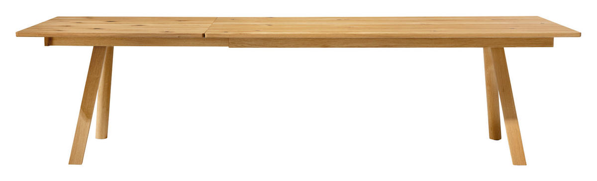 ESSTISCH in Holz 200(300)/90/75 cm  - Wildeiche, Design, Holz (200(300)/90/75cm) - Team 7