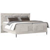 BOXSPRINGBETT 180/200 cm  in Beige  - Beige/Schwarz, Konventionell, Textil/Metall (180/200cm) - Esposa