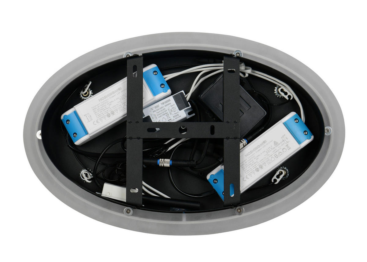 LED-HÄNGELEUCHTE CIRONDA 81/200/55 cm  - Schwarz, Design, Metall (81/200/55cm) - Cinque