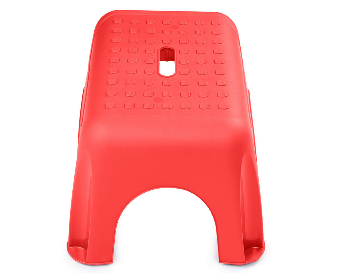 TRITTHOCKER  - Pink/Koralle, Basics, Kunststoff (44/23,5/31cm)