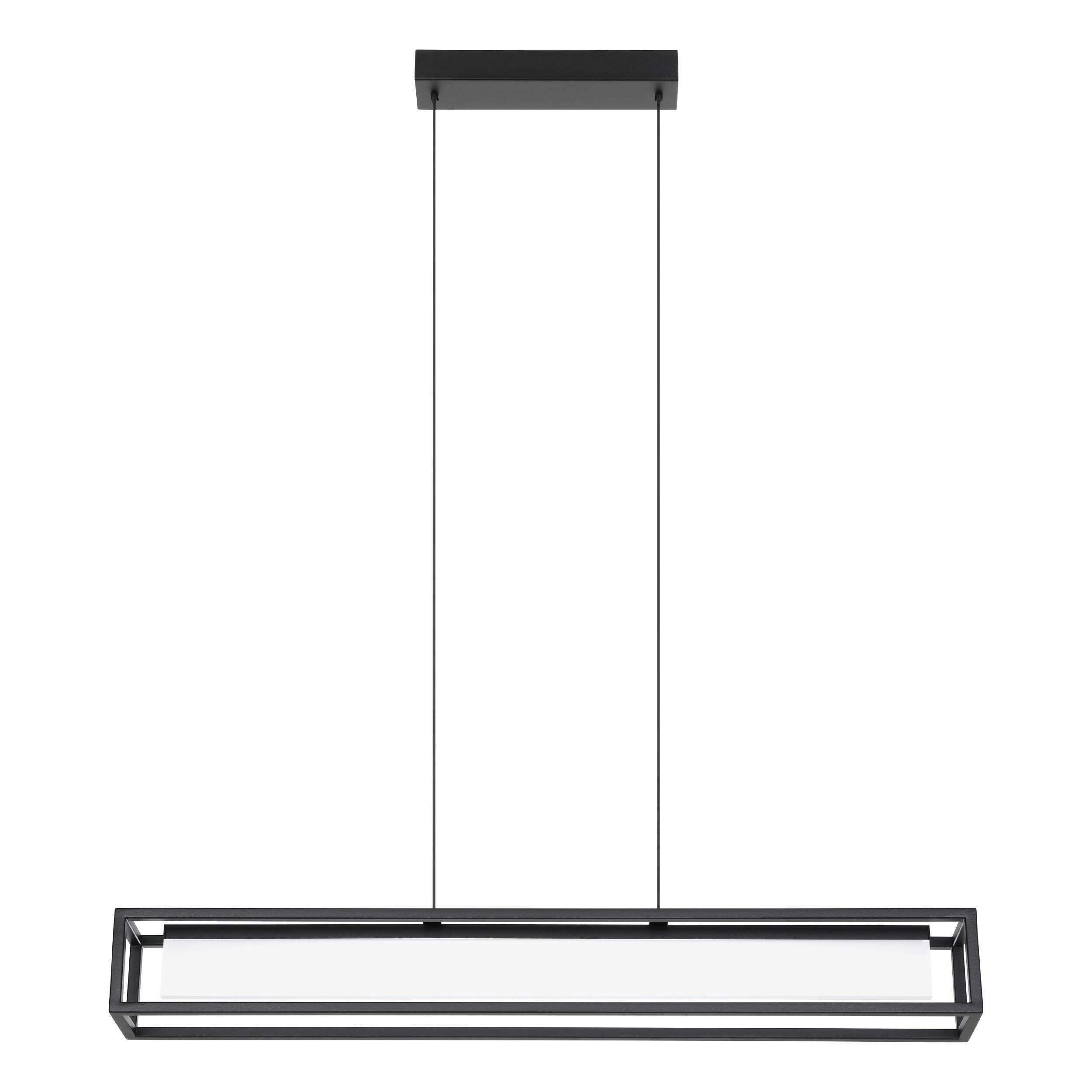 HÄNGELEUCHTE 89/10/150 cm   - Schwarz, Design, Kunststoff/Metall (89/10/150cm) - Eglo