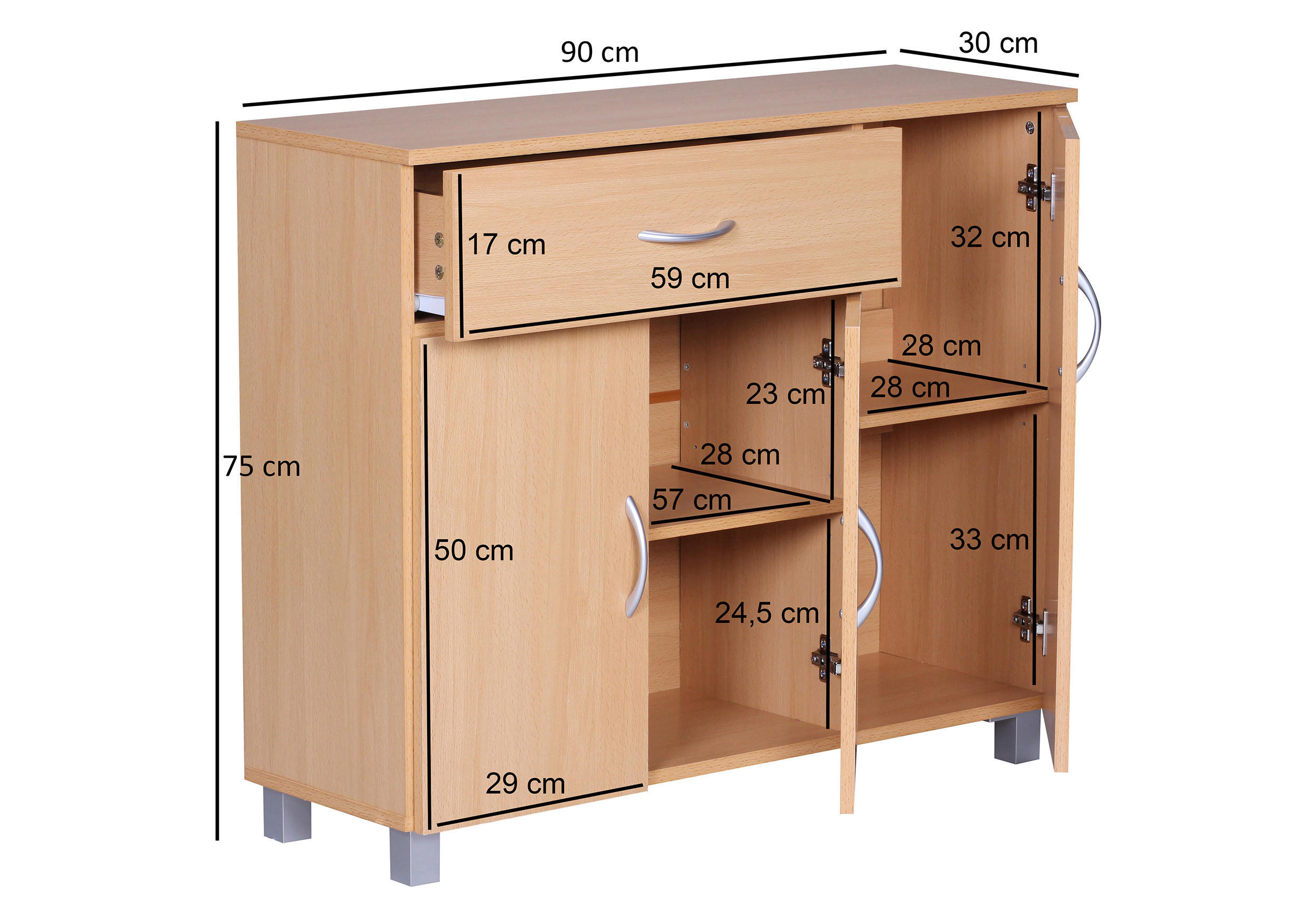 MID.YOU Sideboard | Buche