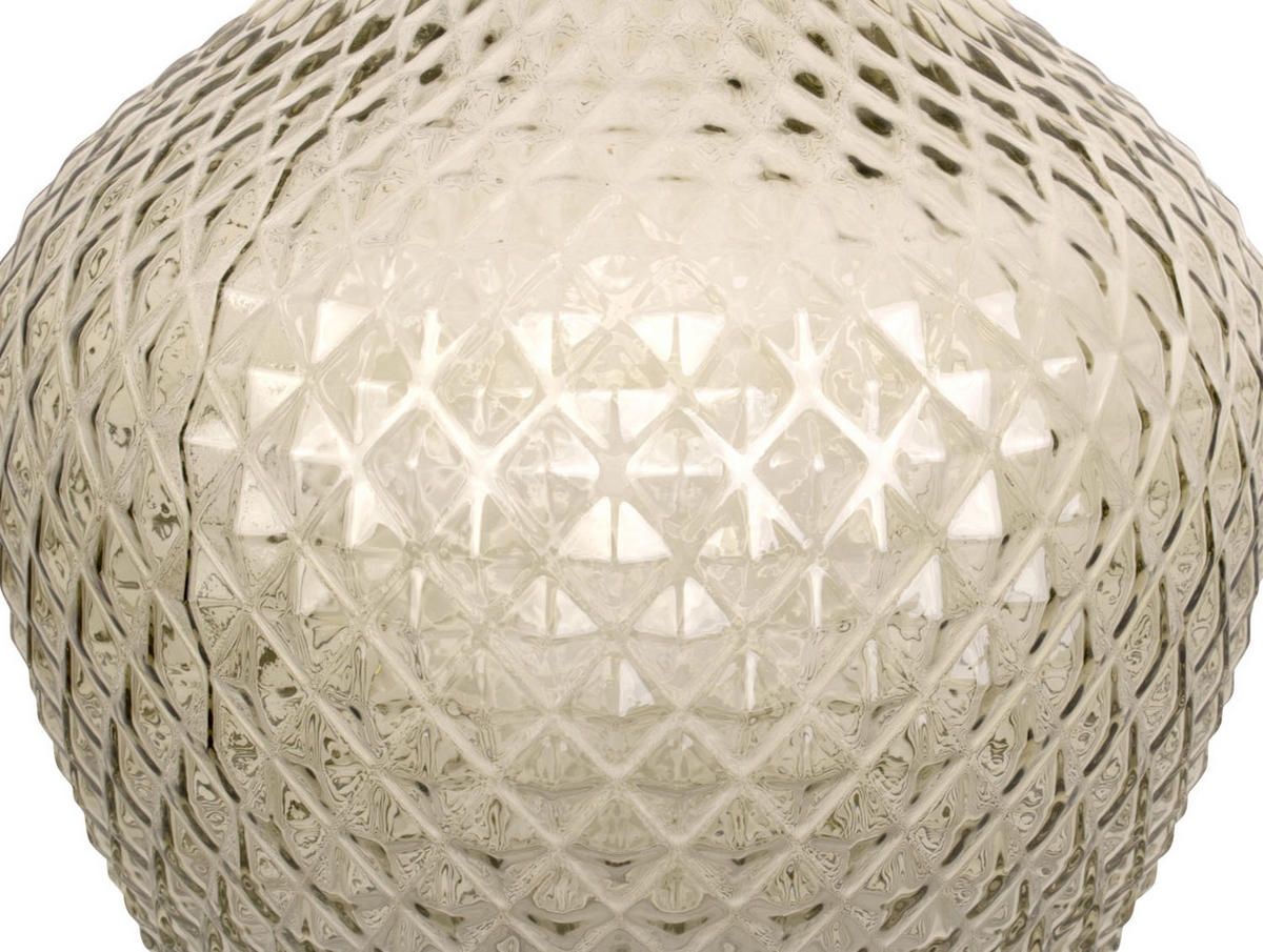 VASE 25 cm  - Grün, Trend, Glas (21/25/21cm) - Present Time