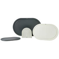SET DASAKA ZA REZANJE  plastika   - tamno siva/svijetlo siva, Trend, plastika - Homeware Profession.
