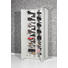 SCHUHSCHRANK Weiß - Alufarben/Weiß, Design, Glas/Metall (80/197/34cm) SCHUHSCHRANK Weiß - Alufarben/Weiß, Design, Glas/Metall (80/197/34cm)
