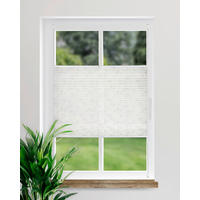 PLISSEE  blickdicht  85/130 cm   - Weiß, Basics, Textil (85/130cm)