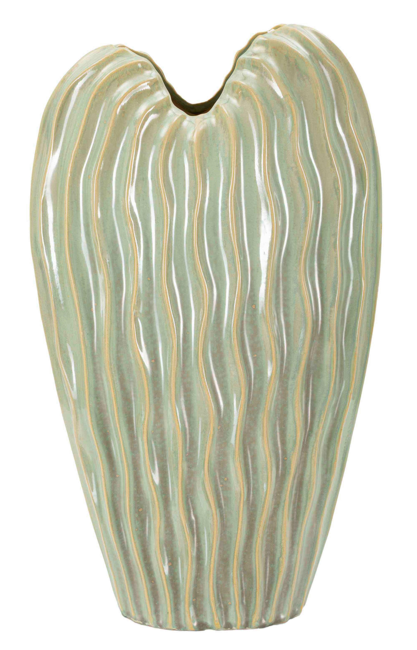 Vase Venice Grün B: 27 Cm