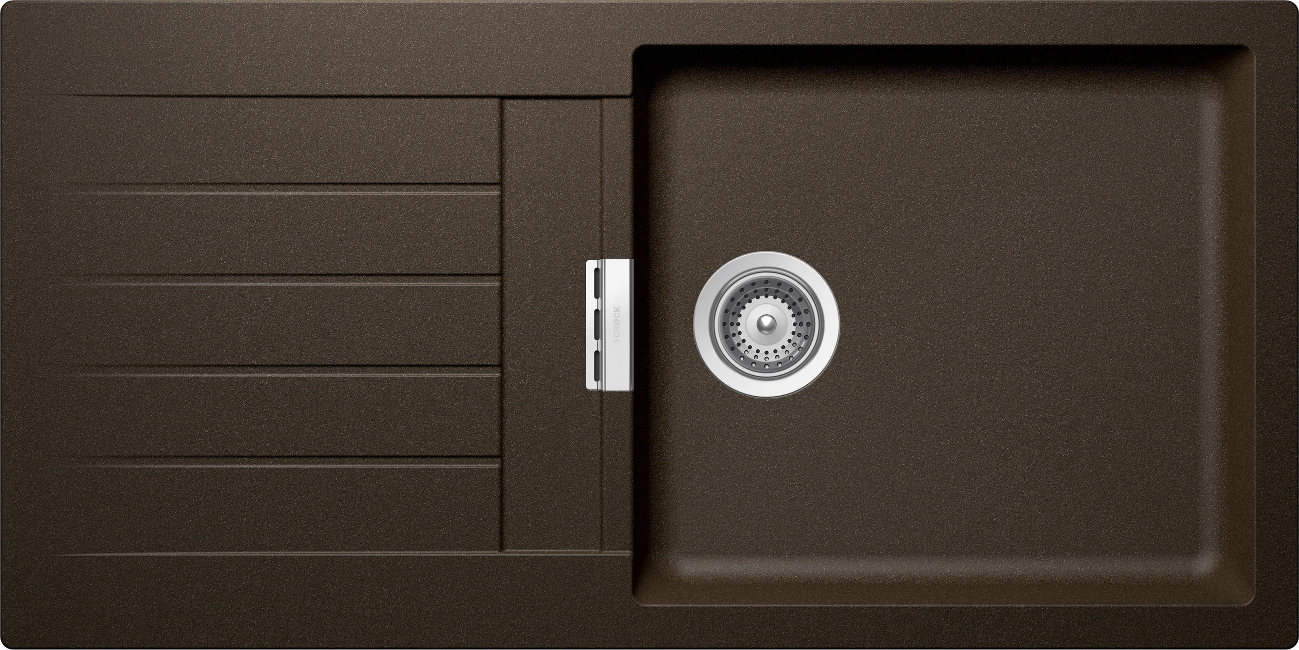 SPÜLE SIGD100LUBRO  - Bronzefarben, Basics, Stein (100/50cm) - Schock