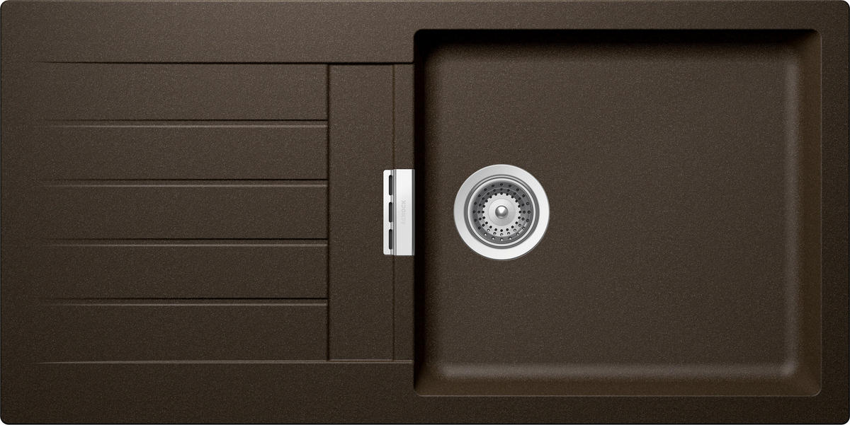 SPÜLE SIGD100LABRO  - Bronzefarben, Basics, Stein (100/50cm) - Schock