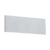 LED-WANDLEUCHTE - Alufarben, Konventionell, Kunststoff/Metall (8/25,5/4,5cm) - Eglo