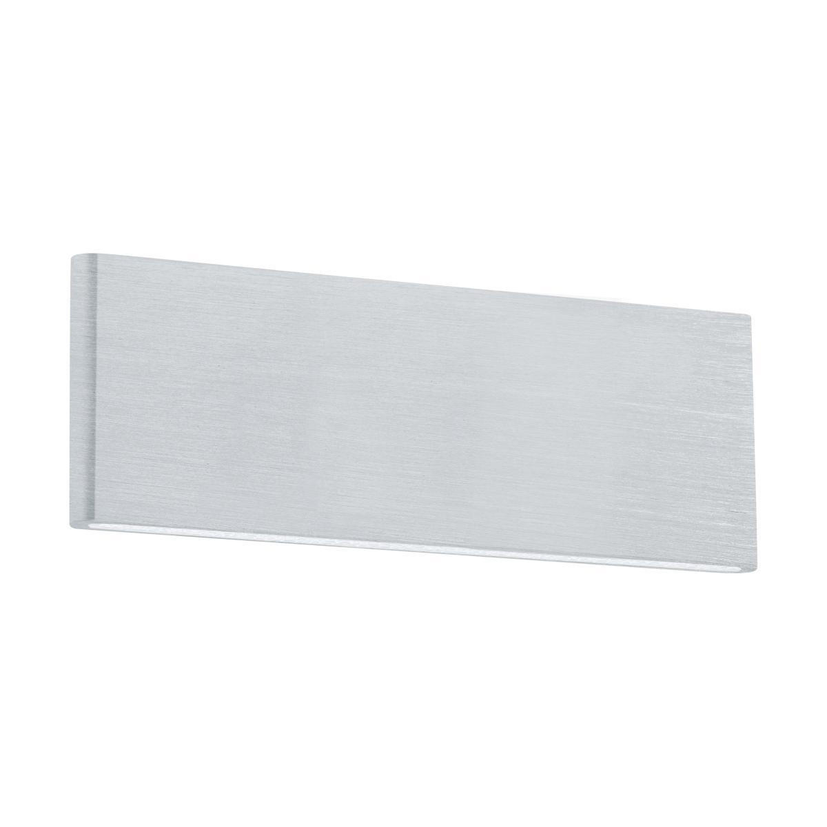 LED-WANDLEUCHTE - Alufarben, Konventionell, Kunststoff/Metall (8/25,5/4,5cm) - Eglo