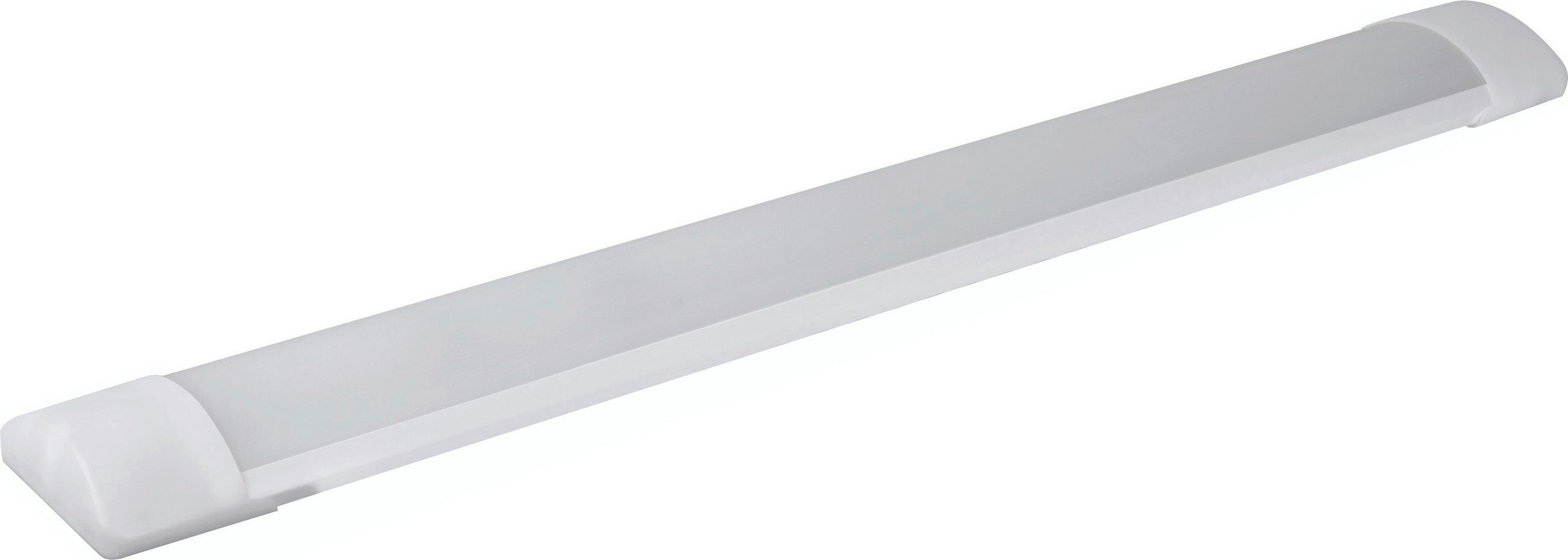 LICHTLEISTE FLAT 58,5/7,5/2,5 cm  - Weiß, Design, Kunststoff (58,5/7,5/2,5cm)