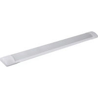 LICHTLEISTE FLAT 58,5/7,5/2,5 cm  - Weiß, Design, Kunststoff (58,5/7,5/2,5cm)