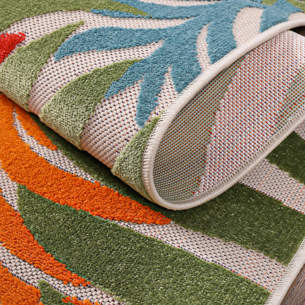 STAZA 80/200 cm   višebojno  Floral  - višebojno, Lifestyle, tekstil/plastika (80/200cm)