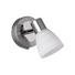 LED-STRAHLER - Weiß/Nickelfarben, KONVENTIONELL, Glas/Metall (10,5/9/16cm) LED-STRAHLER - Weiß/Nickelfarben, KONVENTIONELL, Glas/Metall (10,5/9/16cm)