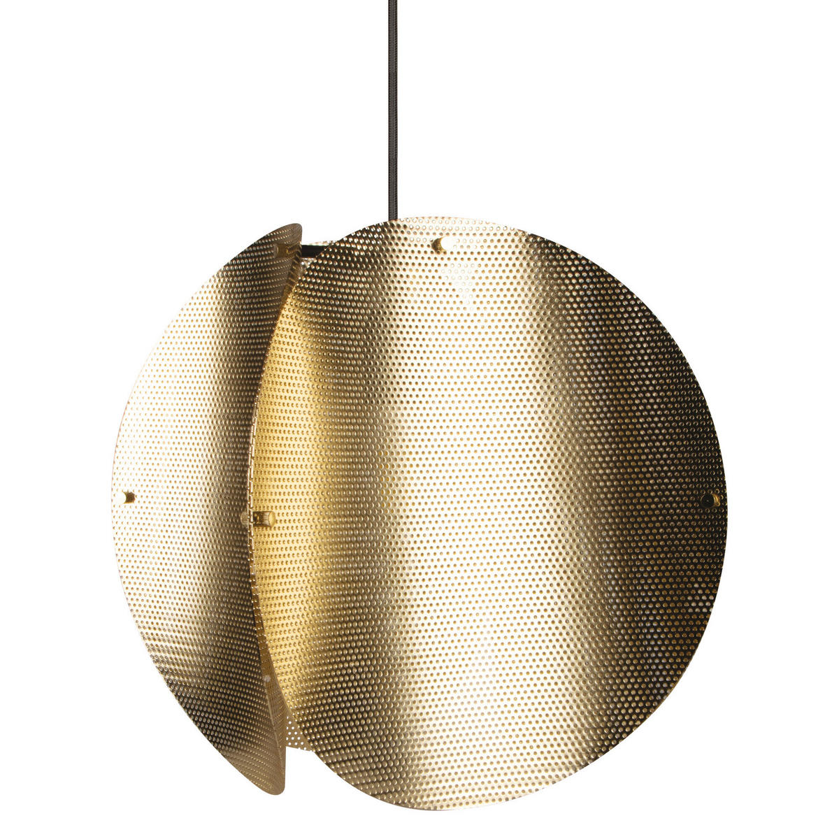 HÄNGELEUCHTE 38/150 cm  - Goldfarben, Design, Metall (38/150cm) - Osram