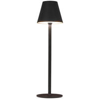 STOLNÍ LAMPA NA BATERIE 10/36 cm - bílá/černá, Konvenční, kov/plast (10/36cm) - Boxxx