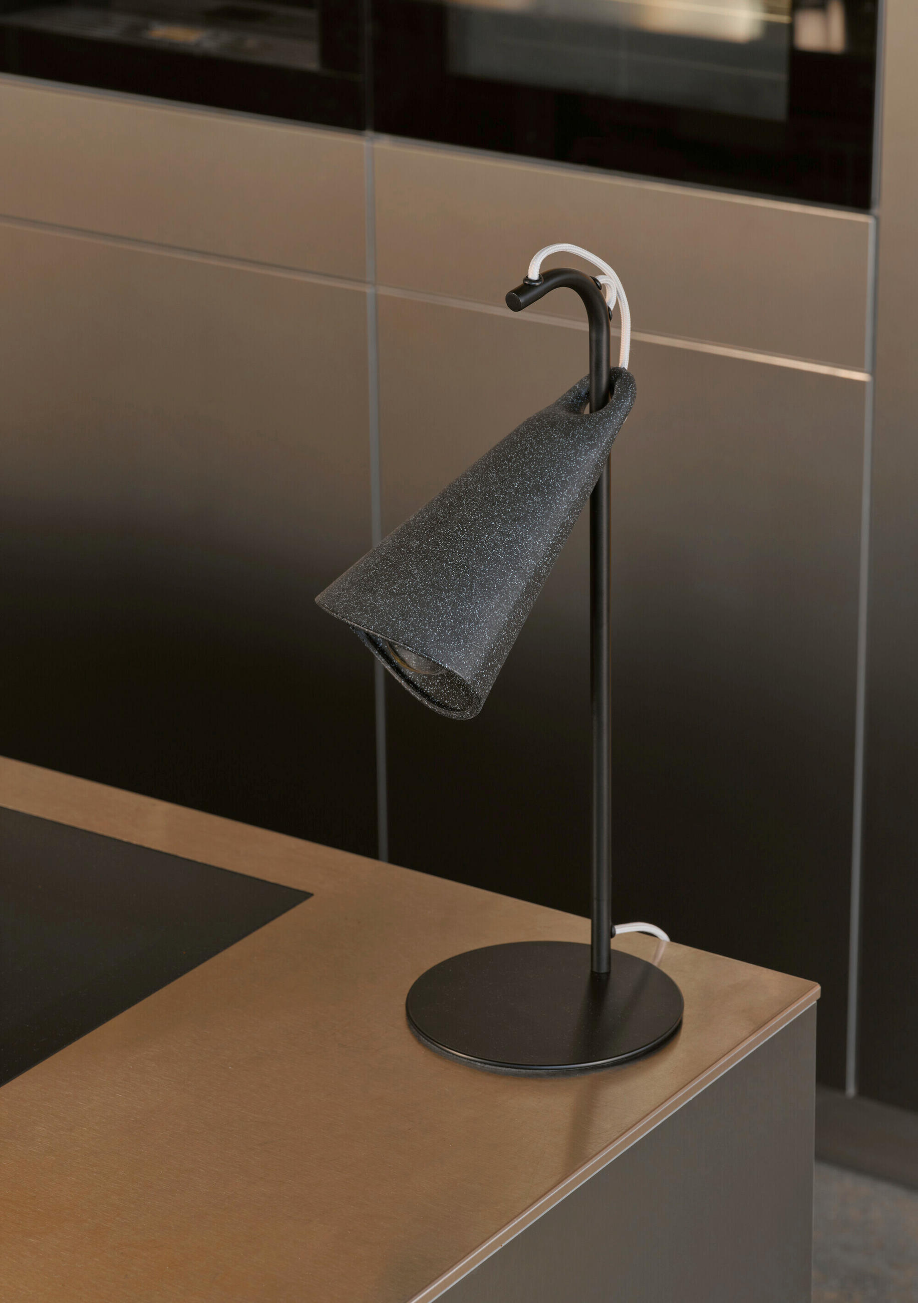 TISCHLEUCHTE 18/23/50 cm   - Schwarz, Basics, Kunststoff/Metall (18/23/50cm) - Osram