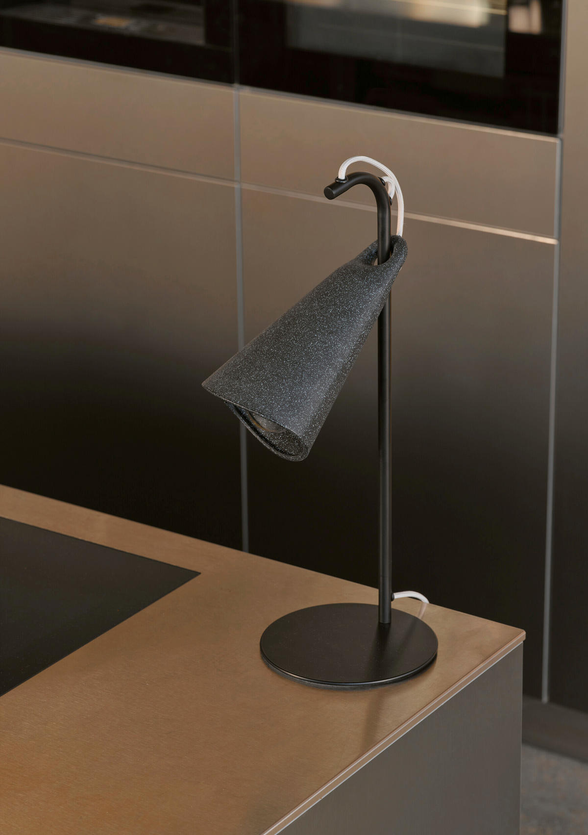 TISCHLEUCHTE 18/23/50 cm   - Schwarz, Basics, Kunststoff/Metall (18/23/50cm) - Osram