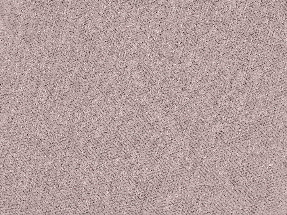 HOCKER FUJI  Leinenoptik Rosa  - Schwarz/Rosa, MODERN, Kunststoff/Textil (112/44/80cm)