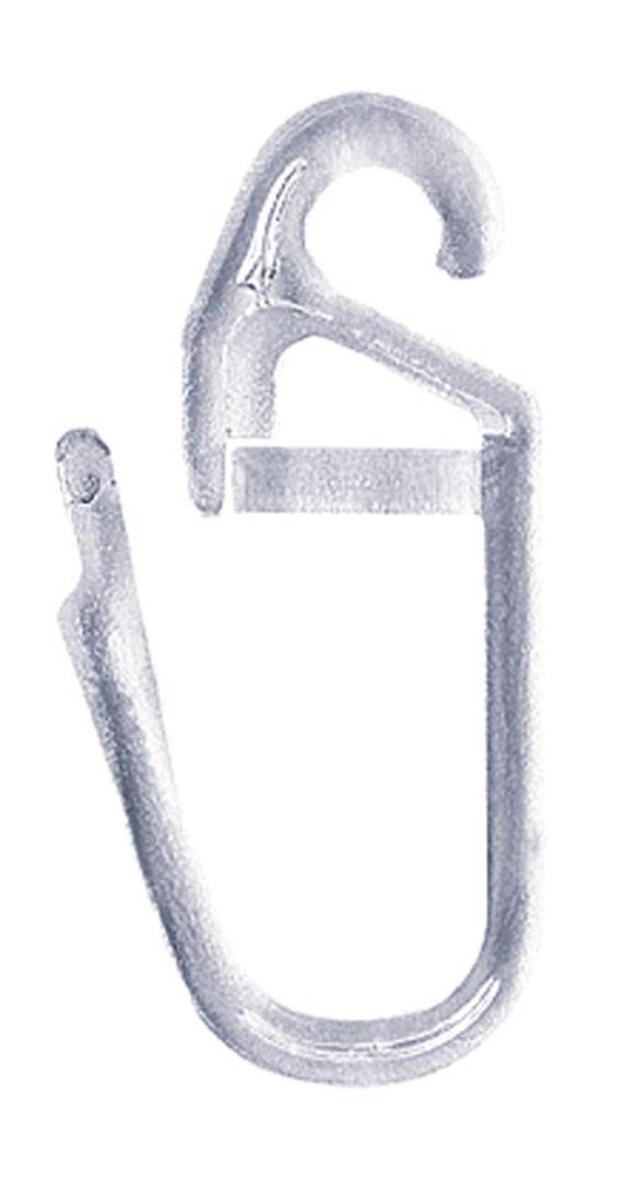 FALTENHAKEN  - Klar, Basics, Kunststoff (0.4/2.8cm) - Homeware