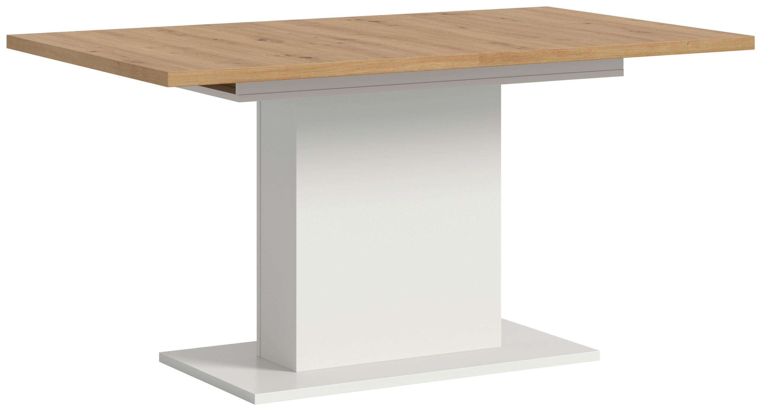 Mid.you Esstisch Eiche Artisan 90x76x150-190 cm