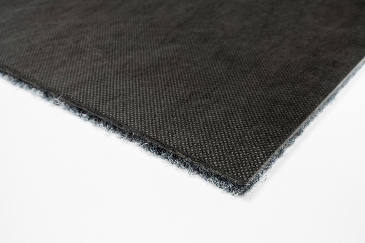 TEPPICHFLIESE 50/50 cm  in Graublau  - Graublau, Basics, Textil (50/50cm)