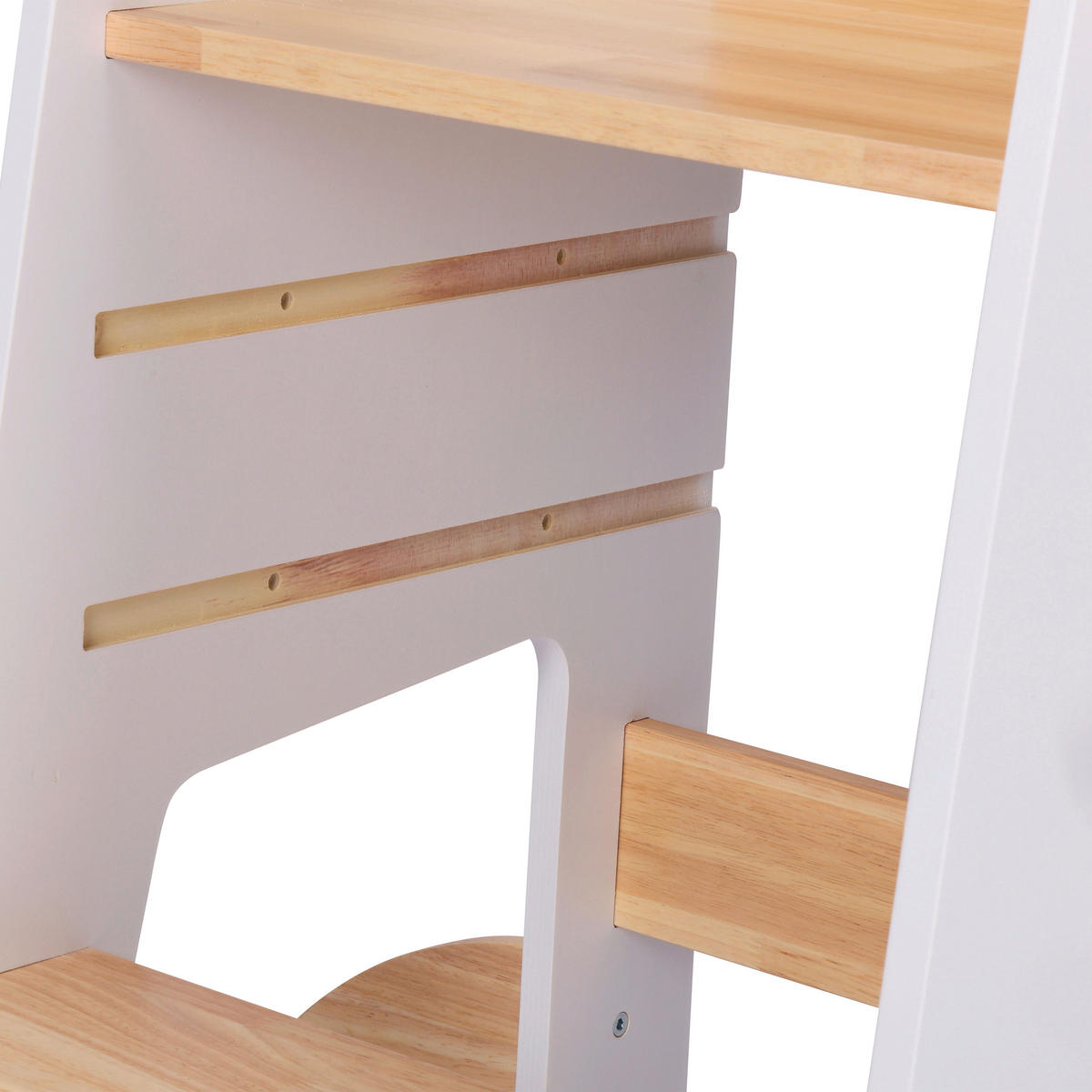 LERNTURM LIV  - Weiß/Kieferfarben, KONVENTIONELL, Holz (44/40/90cm)