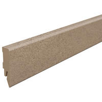 SOCKELLEISTE Titanit sandbeige Hellbraun  - Hellbraun, KONVENTIONELL, Holzwerkstoff (240/1.4/5.8cm) - Egger Holzwerkstoffe