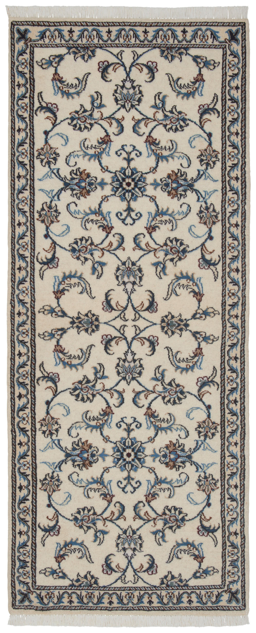 ORIJENTALNI TEPIH 80/200 cm   krem  Nain Tabas Creme  - krem, Konvencionalno (80/200cm) - Cazaris