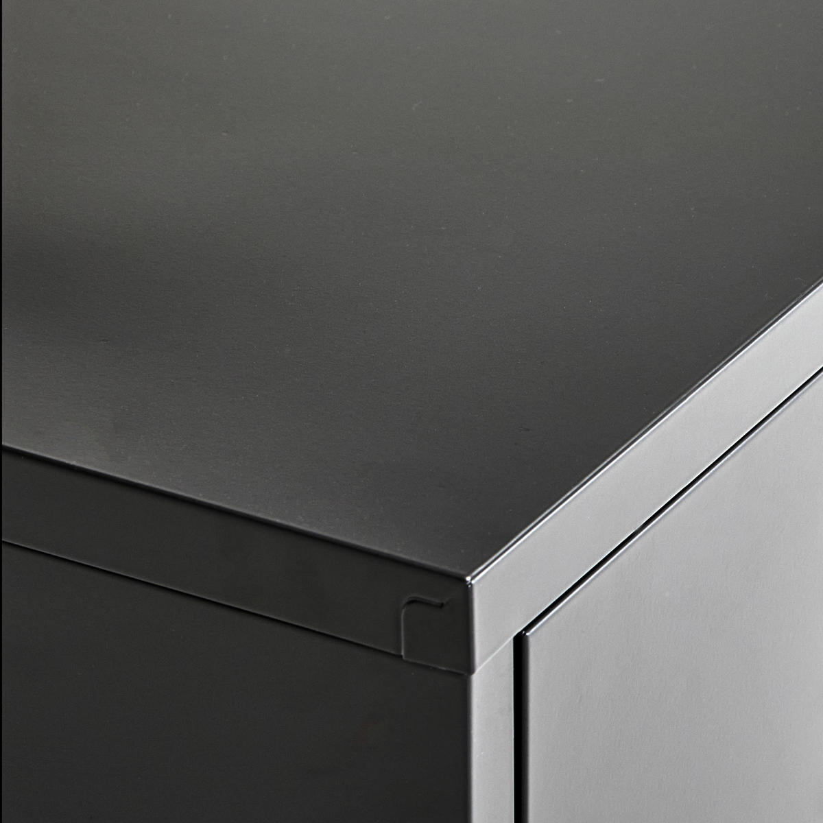 HIGHBOARD  30/185/46 cm  - Schwarz, Design, Metall (30/185/46cm) - MID.YOU