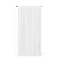 FERTIGVORHANG transparent  - Weiß, Basics, Textil (140/260cm)