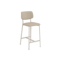 BARHOCKER in Beige  - Beige, KONVENTIONELL, Textil/Metall (40/98/48cm) - MID.YOU