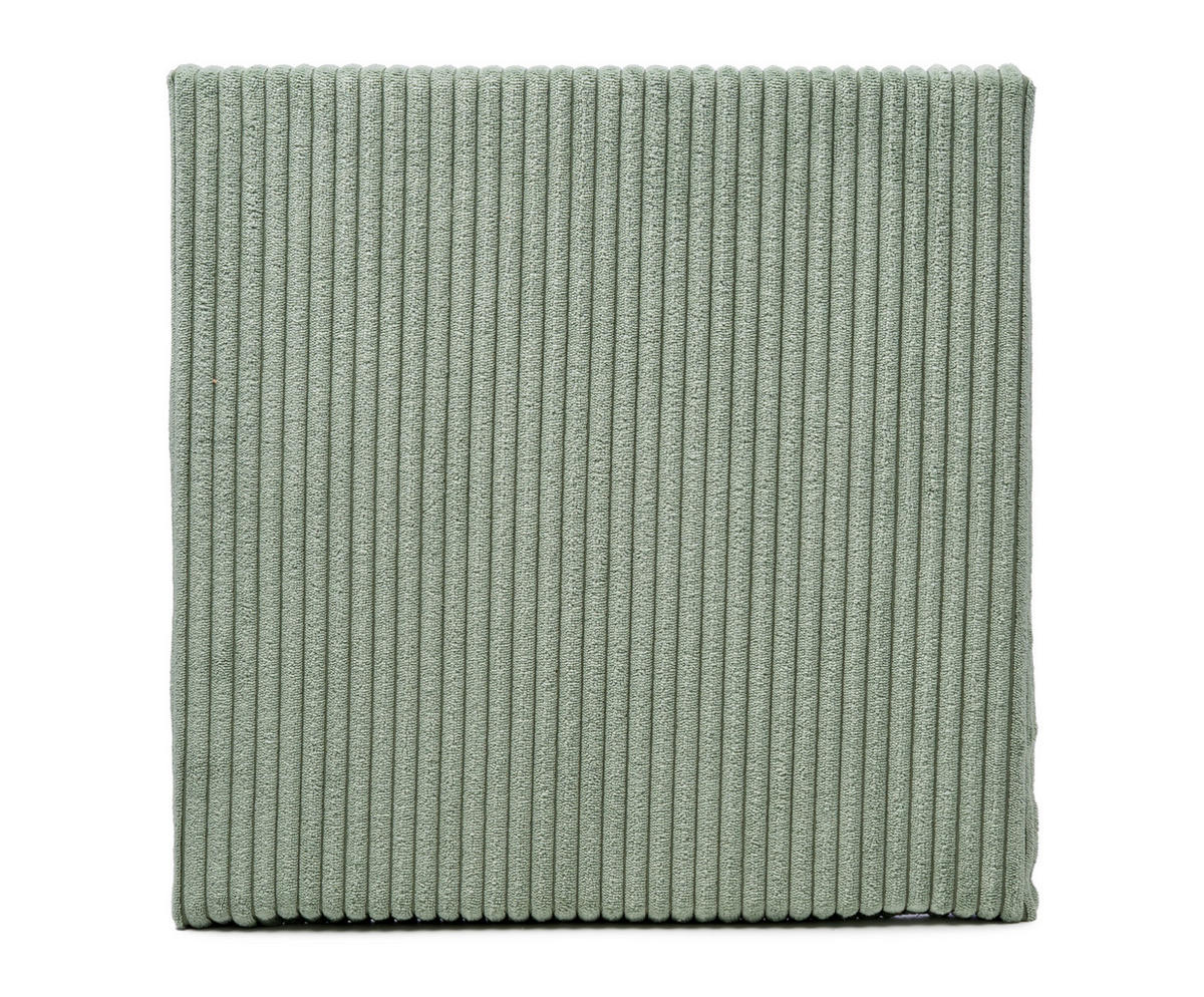 PODSEDÁK, 40/40/3 cm - šalvějově zelená, Basics, textil (40/40/3cm) - Novel