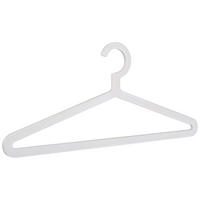 KLEIDERBÜGEL 44 cm Kunststoff  - Weiß, Design, Kunststoff (44cm)
